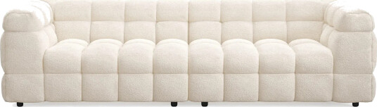 Elise 4 seters Sofa Beige Teddy