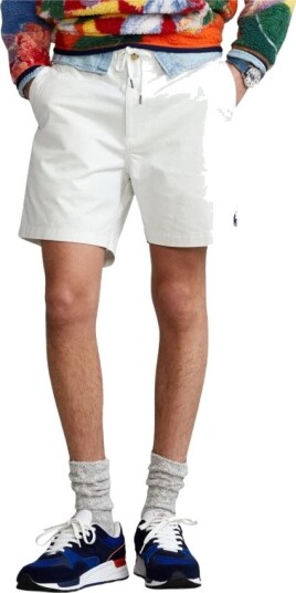 Ralph Lauren Cfprepsters-Flat-Short Deckwash White