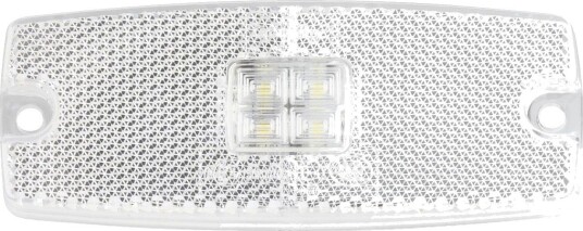 CJ 543732 Refleks hvit, 110x43 mm, Verksted & bil