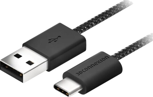 3Dconnexion 3Dx-700089, 1,5 M, Usb A, Usb C, Utgang
