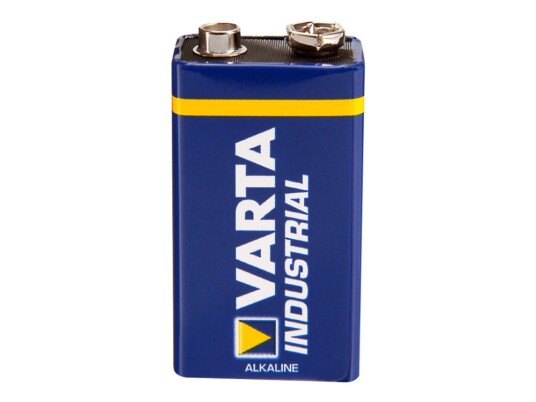 Varta 9V Alkalisk Batteri 580 mAh - Universalt Bruksområde