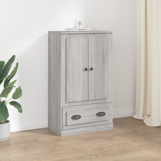 vidaXL Highboard grå sonoma 60x35,5x103,5 cm konstruert tre vidaXL Highboard grå sonoma 60x35,5x103,5 cm konstruert tre