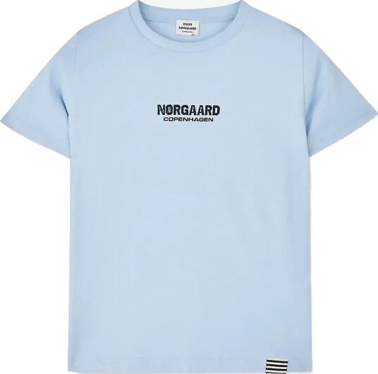 Mads Nørgaard Printed Tee Thorlino Hardware Tee Blue 152