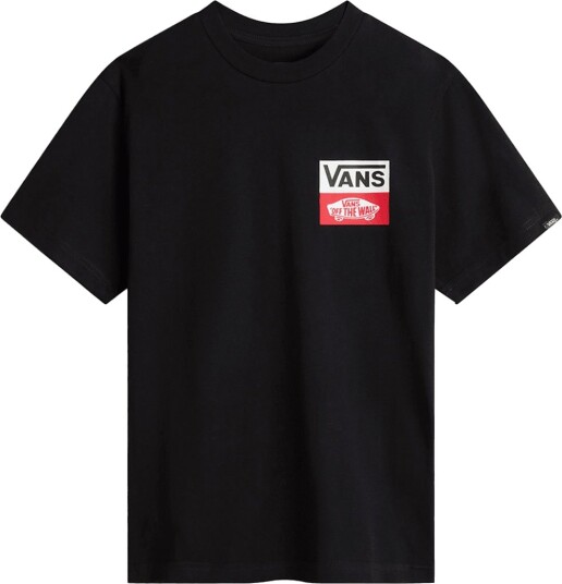 Vans T skjorte OG Logo Svart Vans 14 16 år 164 176 T skjorte