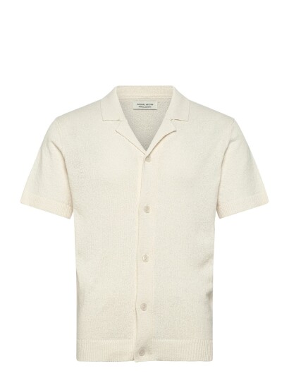 Casual Friday Cflindholm Ss Resort Knit Cream L