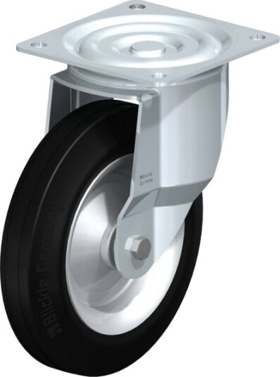 Blickle 41517 L-V 252R Hjul, Hjuldiameter 250 Mm, Bæreevne (Maks.) 295 Kg, 1 Stk