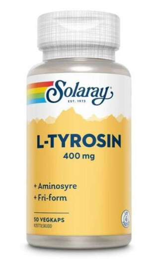 Solaray L-Tyrosin 400 Mg Solaray L-Tyrosin 400 Mg