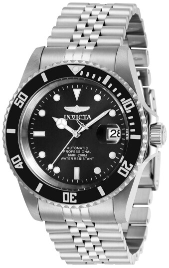 Invicta Herreklokke 29178 Pro Diver Sort/Stål Ø42 mm Invicta Herreklokke 29178 Pro Diver Sort/Stål Ø42 mm