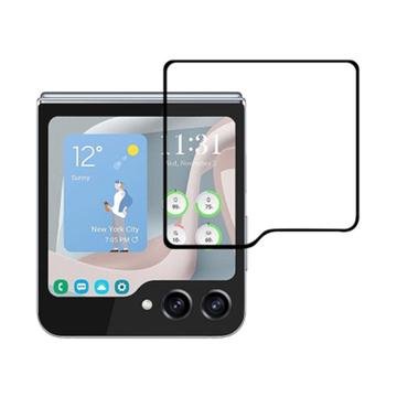 Samsung Galaxy Z Flip6 Full Cover Beskyttelsesglass Svart Kant