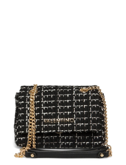 Valentino Bags Tweed - Black - ONE SIZE