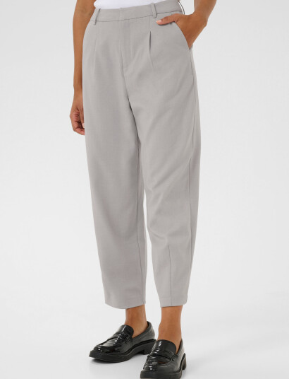 Kaffe Kamerle Pants Cropped - Grey - 34