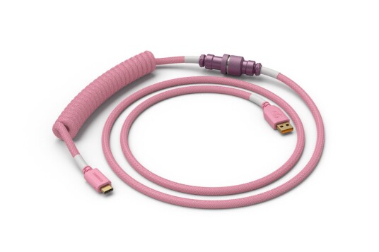 Glorious Coiled Cable - Prism Pink 1.37m Usb-c