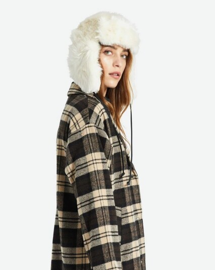 Brixton Manitoba Trapper Hat Hvit Brixton Manitoba Trapper Hat Hvit