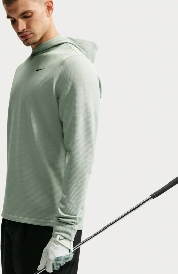 Nike M Velocity Hoodie Golfgenser herre Jade Horizon Black XX Large