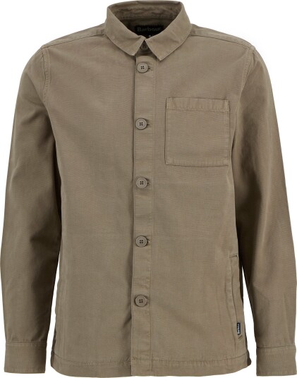 Barbour Men"s Barbour Washed Oversh Smokey Olive XL Barbour Men"s Barbour Washed Oversh Smokey Olive XL
