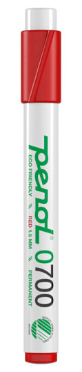 Penol marker Rød bullet point Penol marker Rød bullet point