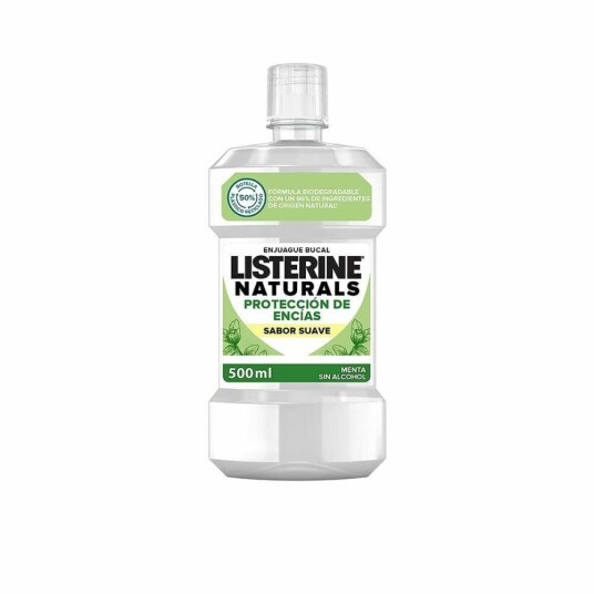 Listerine Munnskyll 10 Ml Naturals Sunt Tannkjøtt 500 Listerine Munnskyll 10 Ml Naturals Sunt Tannkjøtt 500