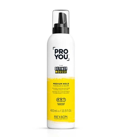 Revlon Proyou The Definer Mousse Medium Hold 400ml Revlon Proyou The Definer Mousse Medium Hold 400ml