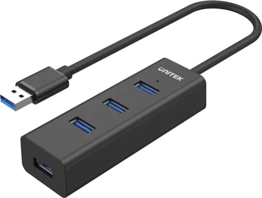 Unitek 4 in 1 USB Hub Svart Y 3089V01