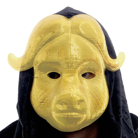 Chaks Squad Killer Golden Bull Mask One size 12266