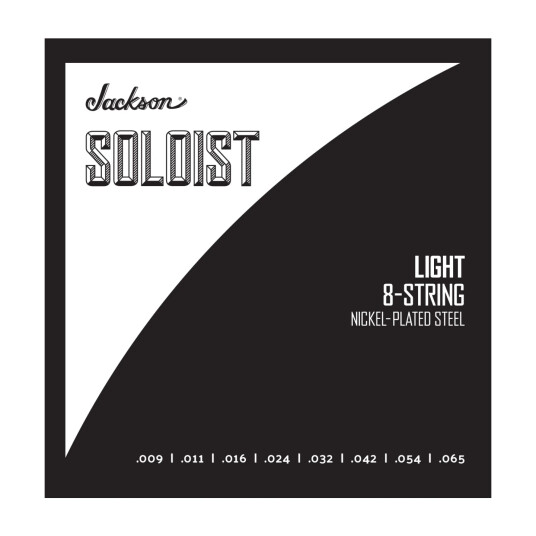 Jackson Soloist Strings 8 String 009-065 Light Jackson Soloist Strings 8 String 009-065 Light
