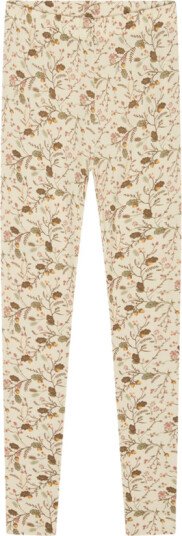 Hust & Claire Lasya ull/bambus dameleggings ecru (M) M Hust & Claire Lasya ull/bambus dameleggings ecru (M) M
