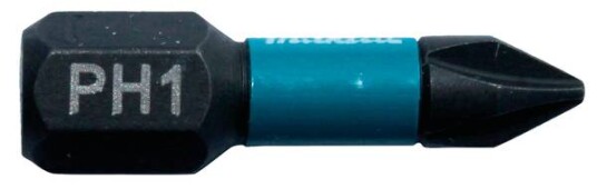 Makita Bits Ph1 25 Mm 1/4" C-Form 2 Stk B-63600