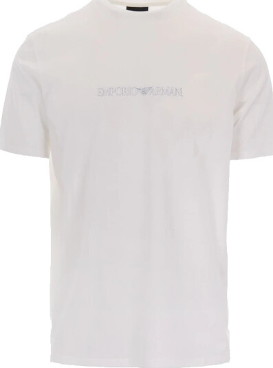 Emporio Armani Herre Topper Hvit XL,