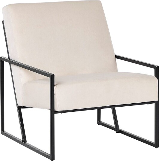 Lenestol Delary Beige svart