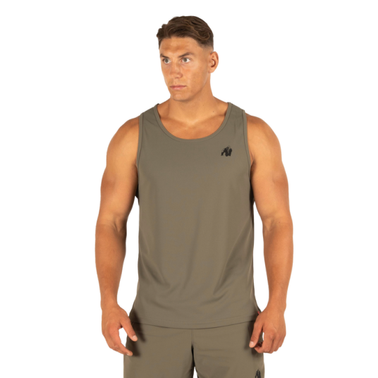 Gorilla Wear Colton Singlet Armégrønn Grön X large