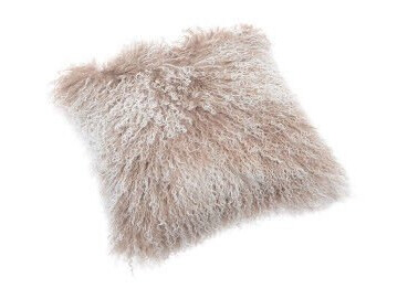 Shansi beige snowtop putetrekk i saueskinn