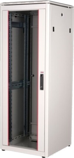 Roline 26.21.0056 Frittstående Hylle 32U 600 Kg Rack Skinner Justerbare Bein 60.9 Kg