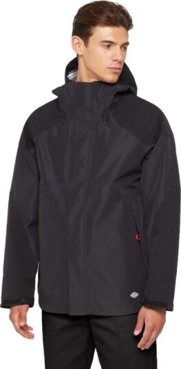 Dickies Men's Protect Extreme Waterproof Shell L Black Dickies Men's Protect Extreme Waterproof Shell L Black