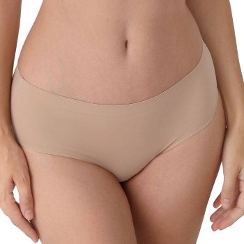 sassa Truser Bonded Midi Micro Brief Sand Small Dame