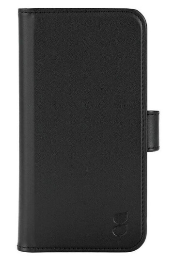 GEAR Lommebokdeksel i Lær for iPhone 12/12 Pro - Svart med 3 Kortholdere