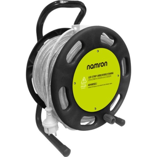 Namron Led Strip Arbeidslys 25m 3000K IP44 230V 10 Pk Namron Led Strip Arbeidslys 25m 3000K IP44 230V 10 Pk