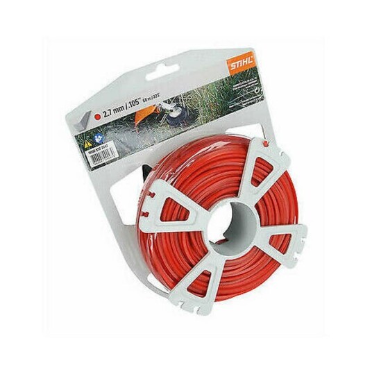 Trimmertråd STIHL Nylon Rull 2,7 mm Firkant Trimmertråd STIHL Nylon Rull 2,7 mm Firkant