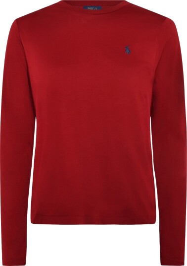 Polo Ralph Lauren 40/1 Cotton Jersey Knt T Shirt EATON RED L