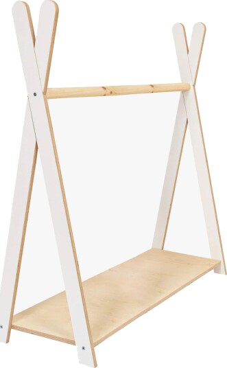 Meowbaby Tipi Knaggrekke L Hvit Meowbaby Tipi Knaggrekke L Hvit