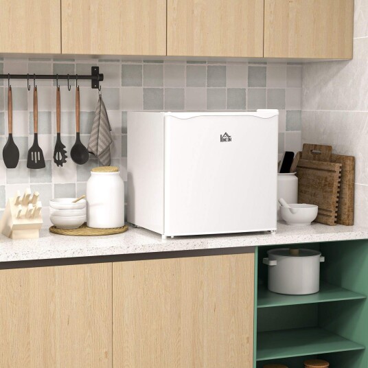 Minifryser 35 L fryseboks elektrisk frittstående 45 W minifryser minikjøleskap  14 til  24? 5 trinns temperaturkontroll 47 x 44,