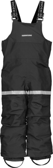 Didriksons Kids' Bjärven Bib Pants 90, Black Didriksons Kids' Bjärven Bib Pants 90, Black