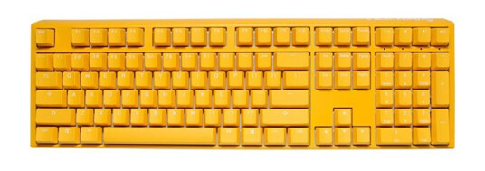 Ducky One 3 Yellow Full Size MX Black - ND - Gamingtastatur - Nordisk - Gul Ducky One 3 Yellow Full Size MX Black - ND - Gamingtastatur - Nordisk - Gul