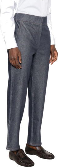 Max Mara Dame Jeans Blå S,