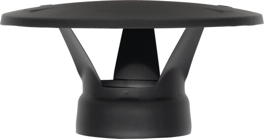 Regnhatt/pipehatt Sort til Harvia stålpipe Regnhatt/pipehatt Sort til Harvia stålpipe