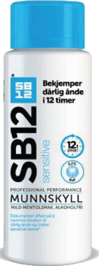 SB12 Sensitive Munnskyll Mint 500 ml SB12 Sensitive Munnskyll Mint 500 ml