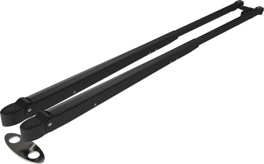 Roca W38 parallellarm for toakslet motor - 620-900 mm - Elektropolert stål Roca W38 parallellarm for toakslet motor - 620-900 mm - Elektropolert stål