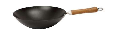 Star wok 30 cm non-stick karbonstål svart Star wok 30 cm non-stick karbonstål svart
