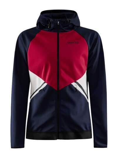 Craft Glide Hood Jkt W Blaze-machine XS Craft Glide Hood Jkt W Blaze-machine XS