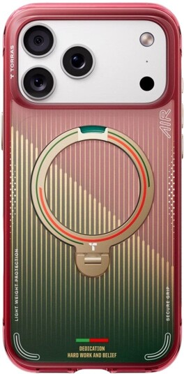 Torras Ostand Q3 Air World Cup Limited - red & green - iPhone 17 Pro
