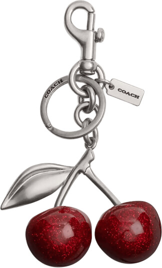Coach Bag Charm   Red   ONE SIZE